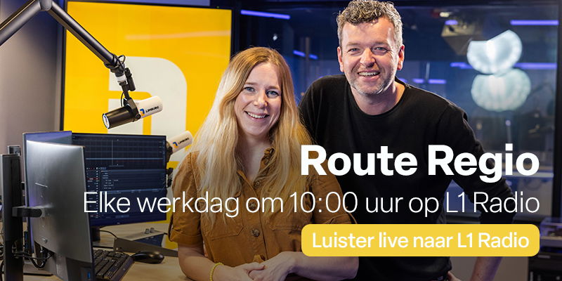 Luister elke werkdag tussen 10:00 en 13:00 naar Route Regio