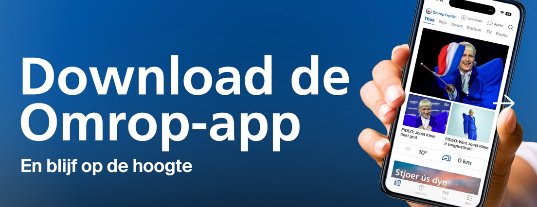 Download nu de Omrop Fryslân app