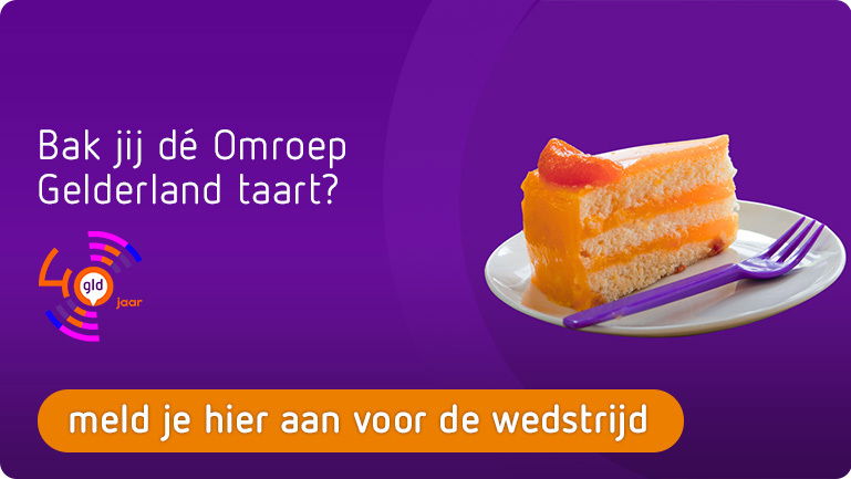 Doe mee aan de taartenbakwedstrijd van Omroep Gelderland