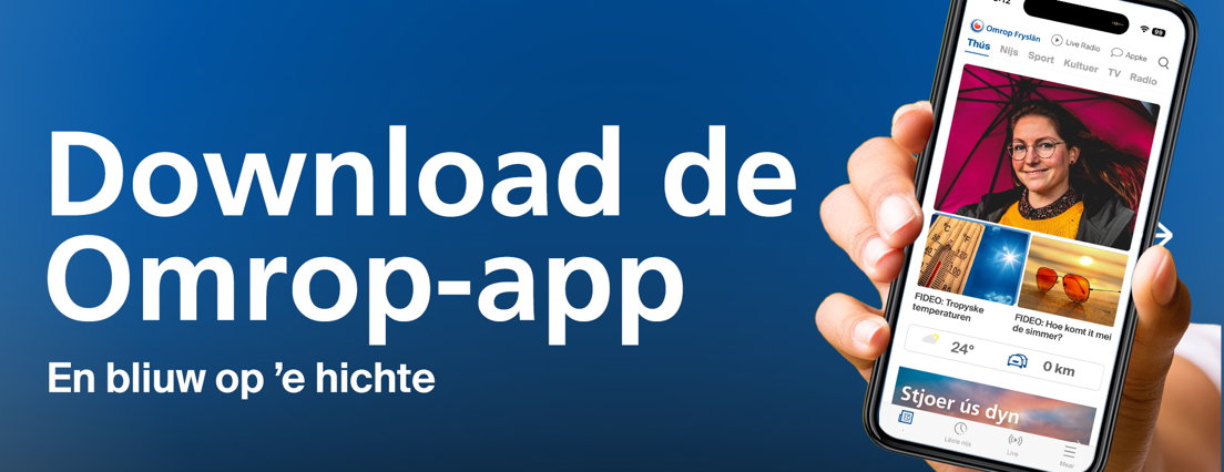 Download de Omrop Fryslân App