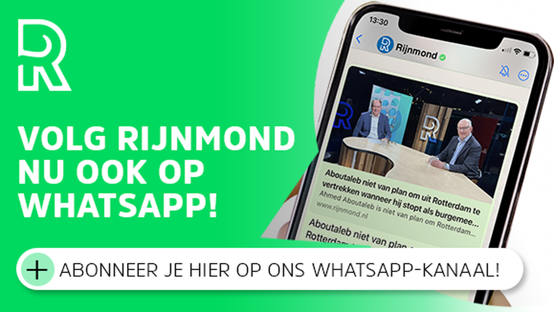 Volg Rijnmond nu ook op Whatsapp!
