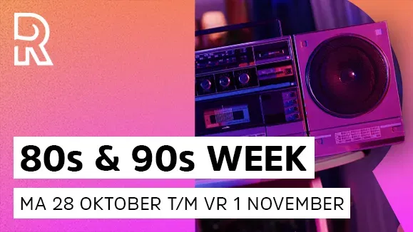 Deze week 80s en 90s week op Radio Rijnmond