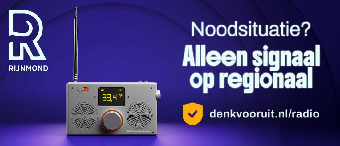Noodsituatie? Alleen signaal op regionaal