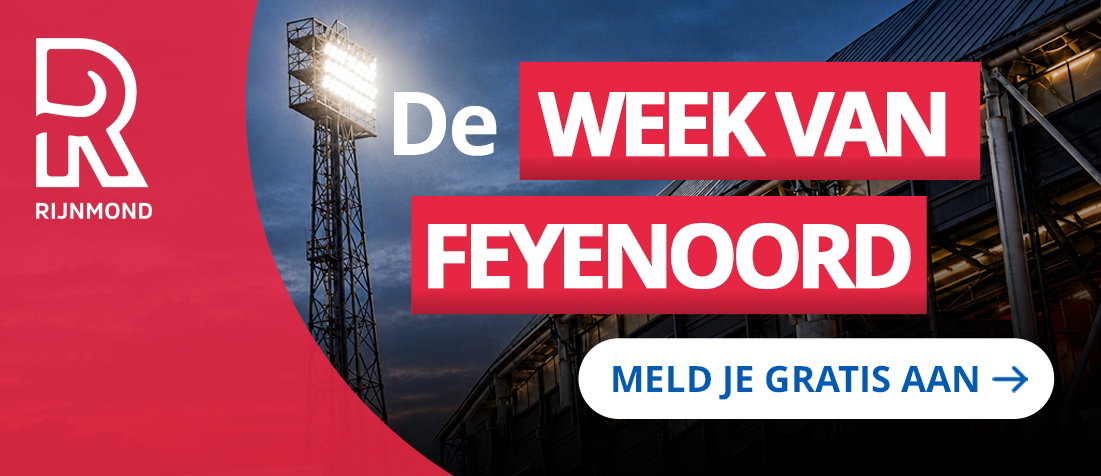 Meld je gratis aan voor de wekelijkse nieuwsbrief over Feyenoord