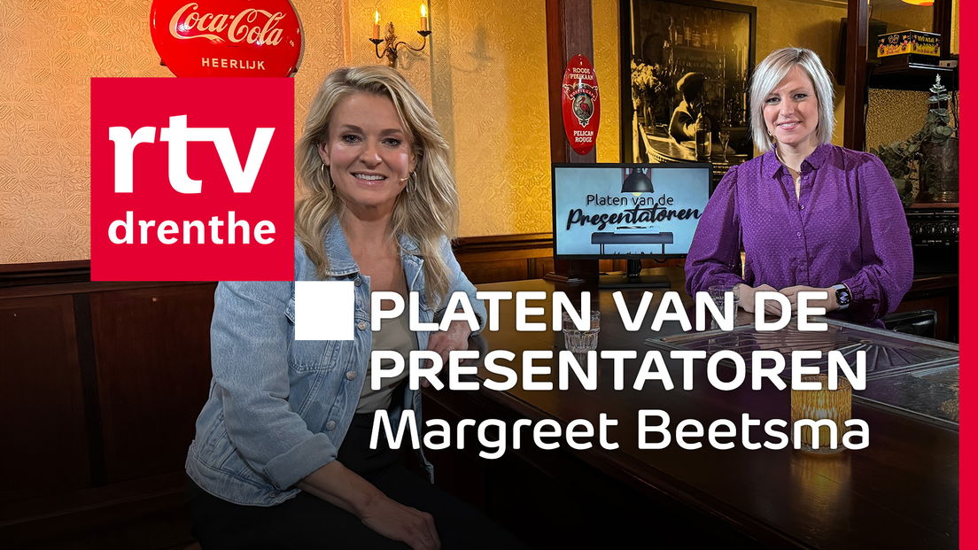 Platen van de presentatoren