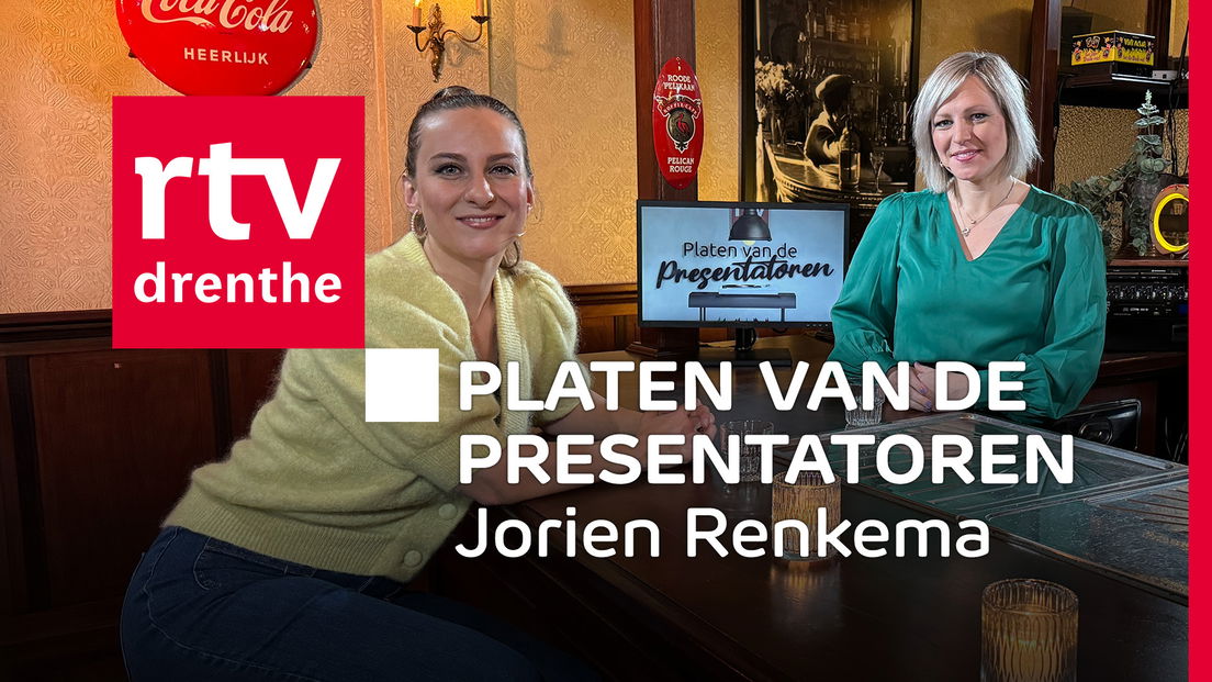 Platen van de presentatoren